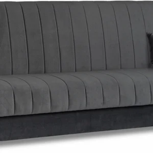 product-2951-0 Canapea extensibilă PIANO din catifea gri