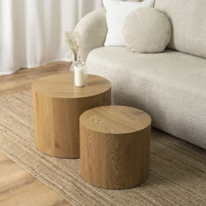 product-2959-0-1 Set de măsuțe LEILA din stejar natural — Măsuțe și banchete