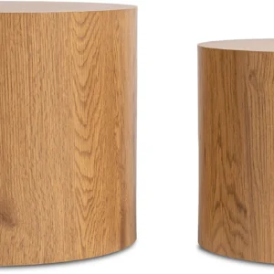 product-2959-4 Set de măsuțe LEILA din stejar natural — Măsuțe și banchete