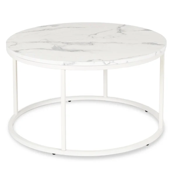 Masa AGNES MAX din marmură albă