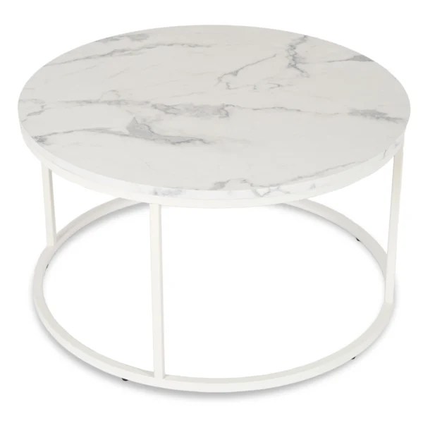 Masa AGNES MAX din marmură albă