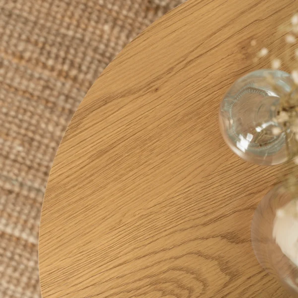 Măsuță de cafea ANN Stejar/Alb