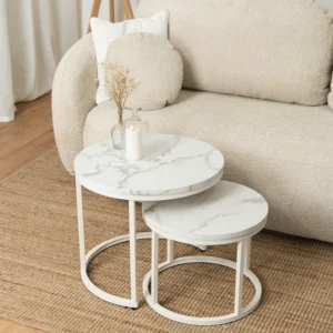 product-2966-1 Set de masă din marmură albă JOE