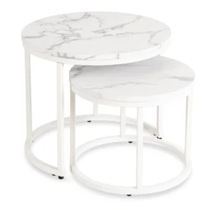 product-2966-6 Set de masă din marmură albă JOE