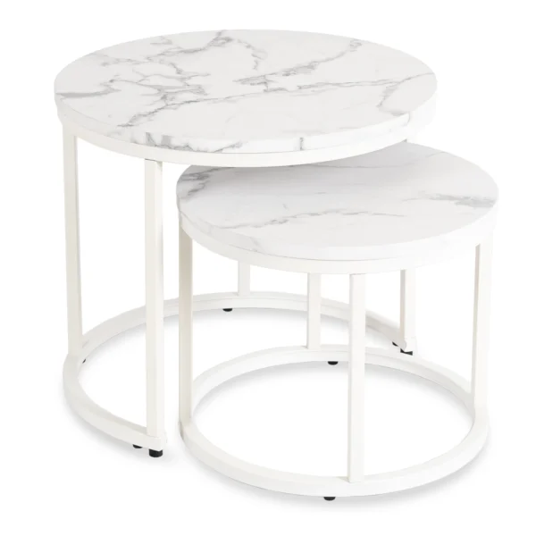 product-2966-6 Set de masă din marmură albă JOE