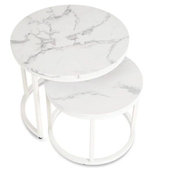 product-2966-8 Set de masă din marmură albă JOE