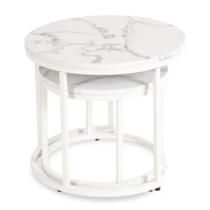 product-2966-9 Set de masă din marmură albă JOE