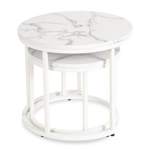 product-2966-9 Set de masă din marmură albă JOE