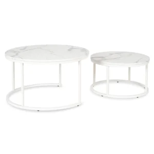 product-2967-8 Set de masă din marmură albă JOE MAX