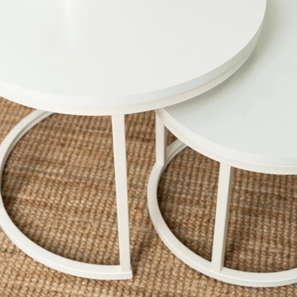 Set de masă JACK, alb