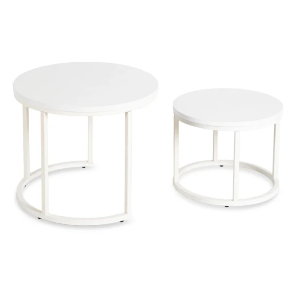 Set de masă JACK, alb