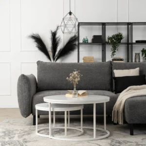 Set de masă alb JACK MAX