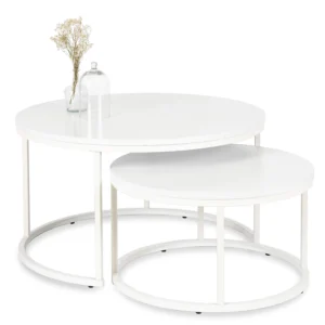 Set de masă alb JACK MAX