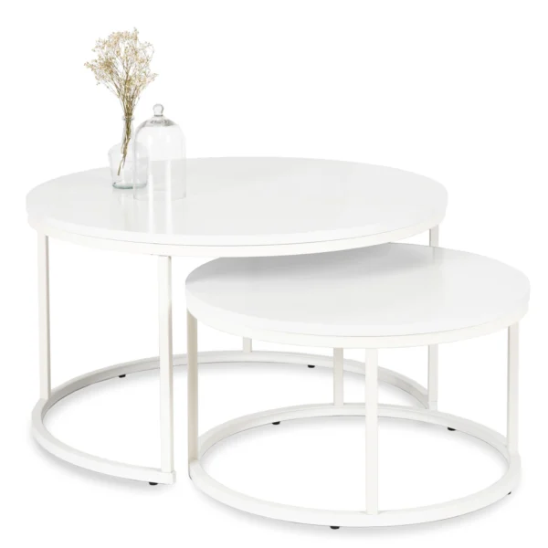 Set de masă alb JACK MAX