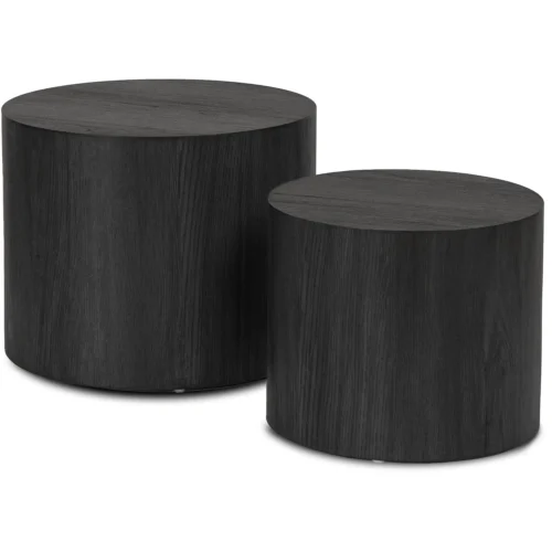 Set de masă LEILA, negru