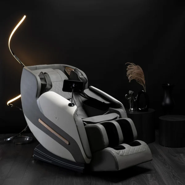 product-2977-0-1 Scaun de masaj VX MAX Gri piele ecologică — Fotolii de masaj