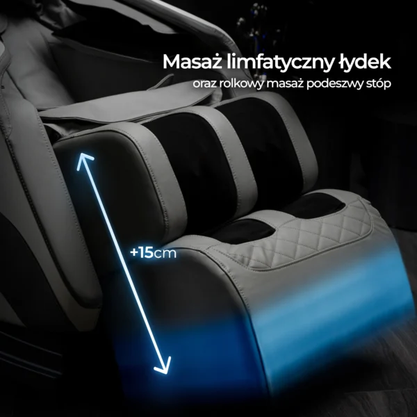 product-2977-4 Scaun de masaj VX MAX Gri piele ecologică — Fotolii de masaj