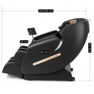 product-2978-16 Scaun de masaj VX MAX negru Eco-piele — Fotolii de masaj