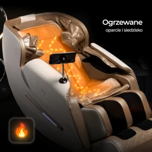 Scaun de masaj VX MAX din piele ecologică bej