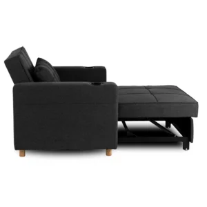 product-2984-2 Fotoliu extensibil SOLOR negru — Fotolii de relaxare