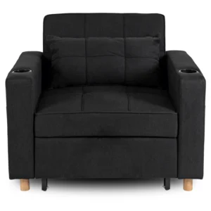 product-2984-6 Fotoliu extensibil SOLOR negru — Fotolii de relaxare
