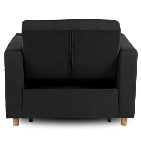 product-2984-7 Fotoliu extensibil SOLOR negru — Fotolii de relaxare