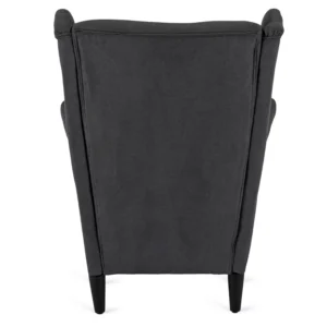 Scaun reclinabil EVAN 2 cu suport pentru picioare, gri închis