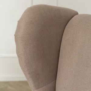 EVAN 2 Fotoliu reclinabil cu suport pentru picioare, bej