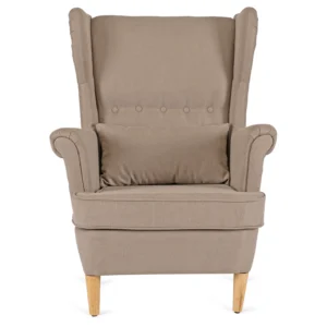 EVAN 2 Fotoliu reclinabil cu suport pentru picioare, bej