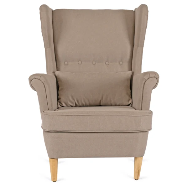 EVAN 2 Fotoliu reclinabil cu suport pentru picioare, bej