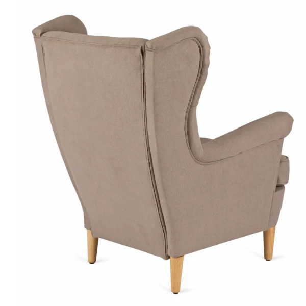 EVAN 2 Fotoliu reclinabil cu suport pentru picioare, bej