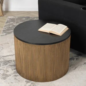 Masă MIRACLE Negru/Auriu