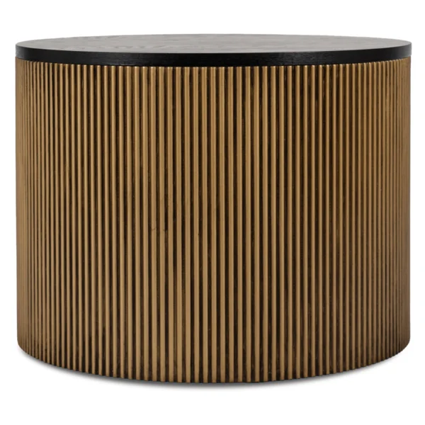 Masă MIRACLE Negru/Auriu