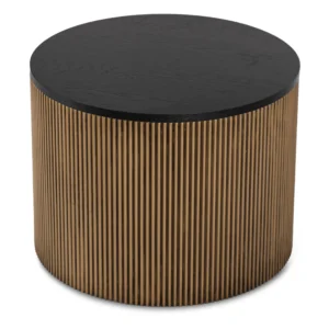 Masă MIRACLE Negru/Auriu