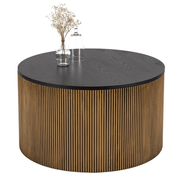 MIRACLE MAX Masă Negru/Auriu