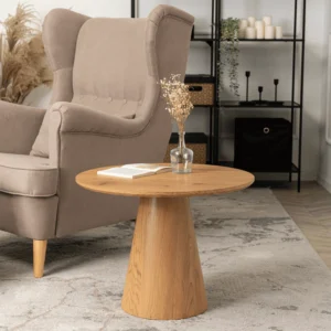 Măsuță laterală CARLY din stejar