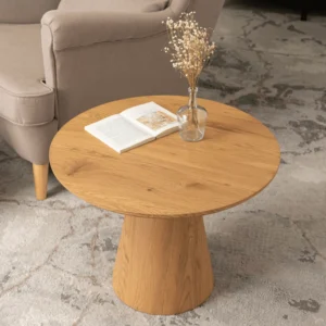 Măsuță laterală CARLY din stejar