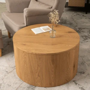 Măsuță laterală CLOVER MAX din stejar