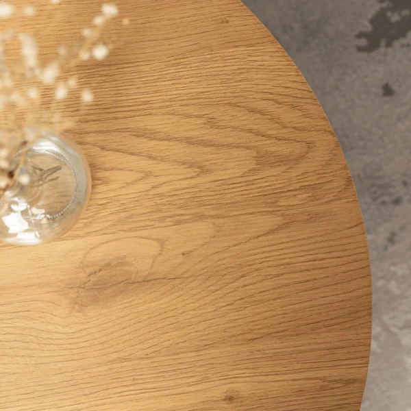 Măsuță laterală CLOVER MAX din stejar