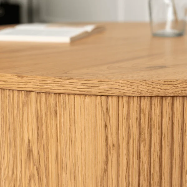 Măsuță laterală CLOVER MAX din stejar