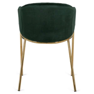 Scaun INNES din velur verde