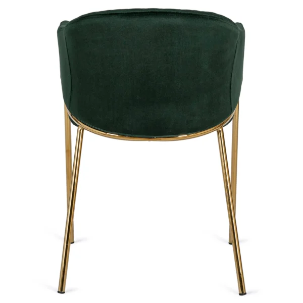 Scaun INNES din velur verde