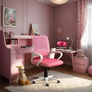 Scaun pivotant NATE roz