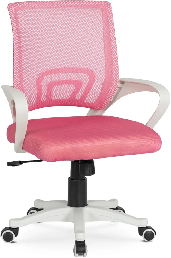 Scaun pivotant NATE roz