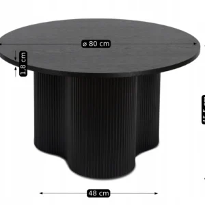 Masa DERIAN MAX, negru