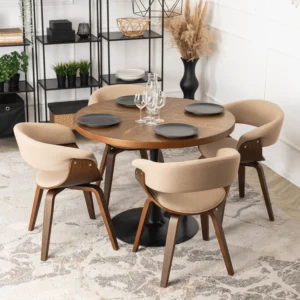 Scaun GARY 2 Bej/Nuc