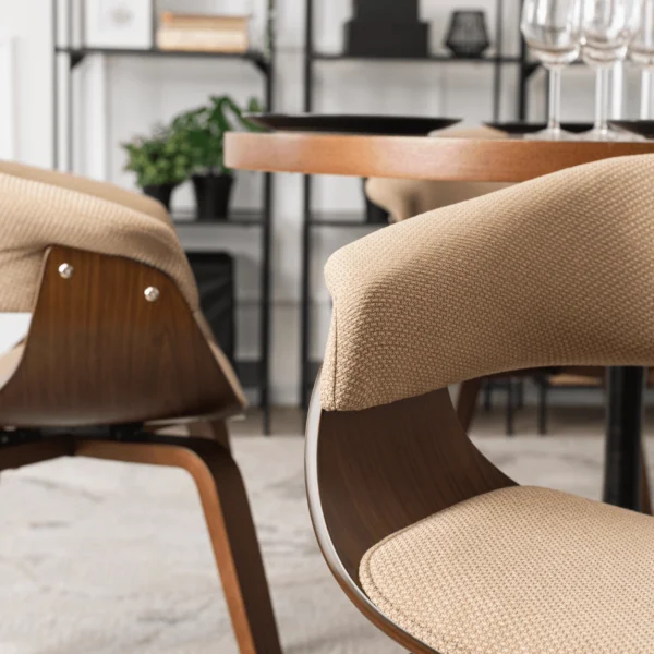 Scaun GARY 2 Bej/Nuc