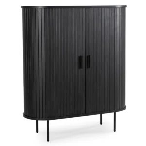 product-3046-0 TRISH 120 cm Dulap TV cu două uși, negru