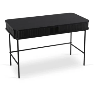 product-3047-3 Birou TRISH 120 cm canelat negru — Birouri