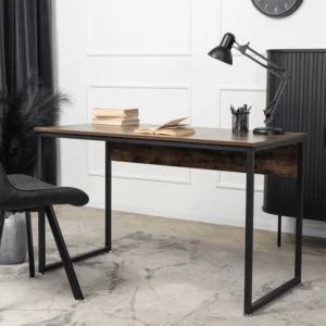 product-3051-3 Birou ROSS 120 cm Stejar rustic/negru — Birouri
